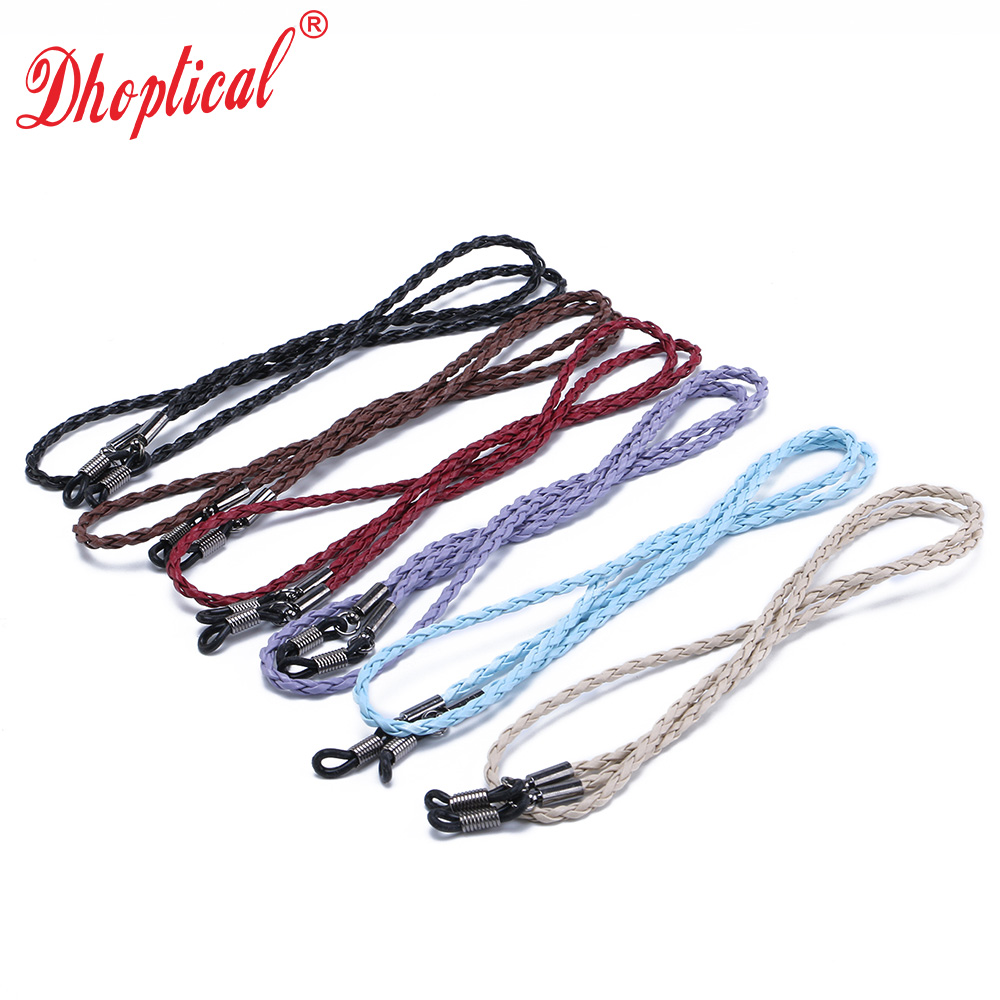 Men Accessories Neck Chain - 男性と女性のためのPUメガネストラップ、実用的なサングラスホルダー、メガネを首の周りにしっかりと保持します