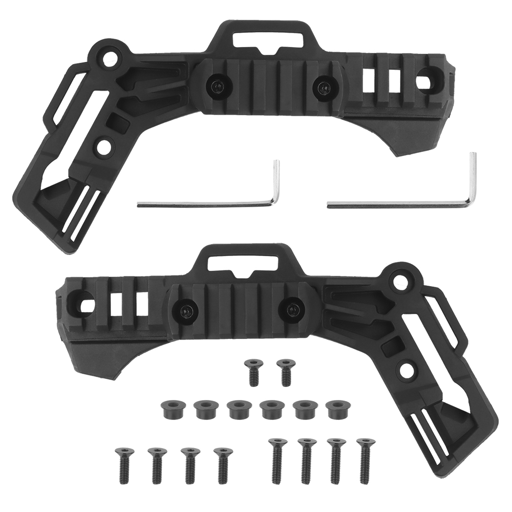 Men Accessories Guide - 2 個ウェンディ 3.0 タクティカルヘルメットサイドガイドレールチーム M-LOK ヘルメットマウントレール交換用エアソフト