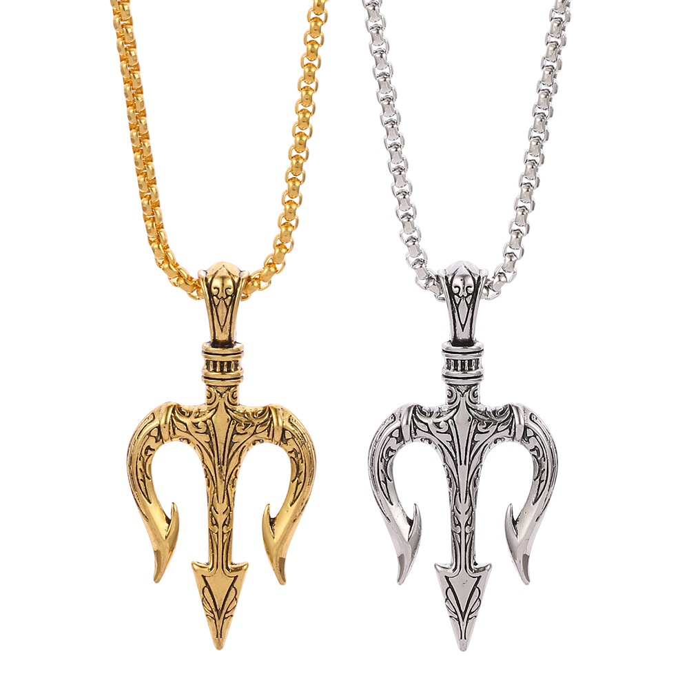 Men Accessories Neck Chain - 男性用ペンダント付きネックレス,ネックチェーン,ヒップホップスタイル,パンク,ヴィンテージ,アクセサリー,ギフト,男の子