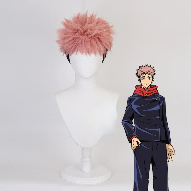 Men Accessories H&M - アニメいとうどりゆうじコスプレウィッグショートヘア高温シルクローズインナーメッシュウィッグとキャップ