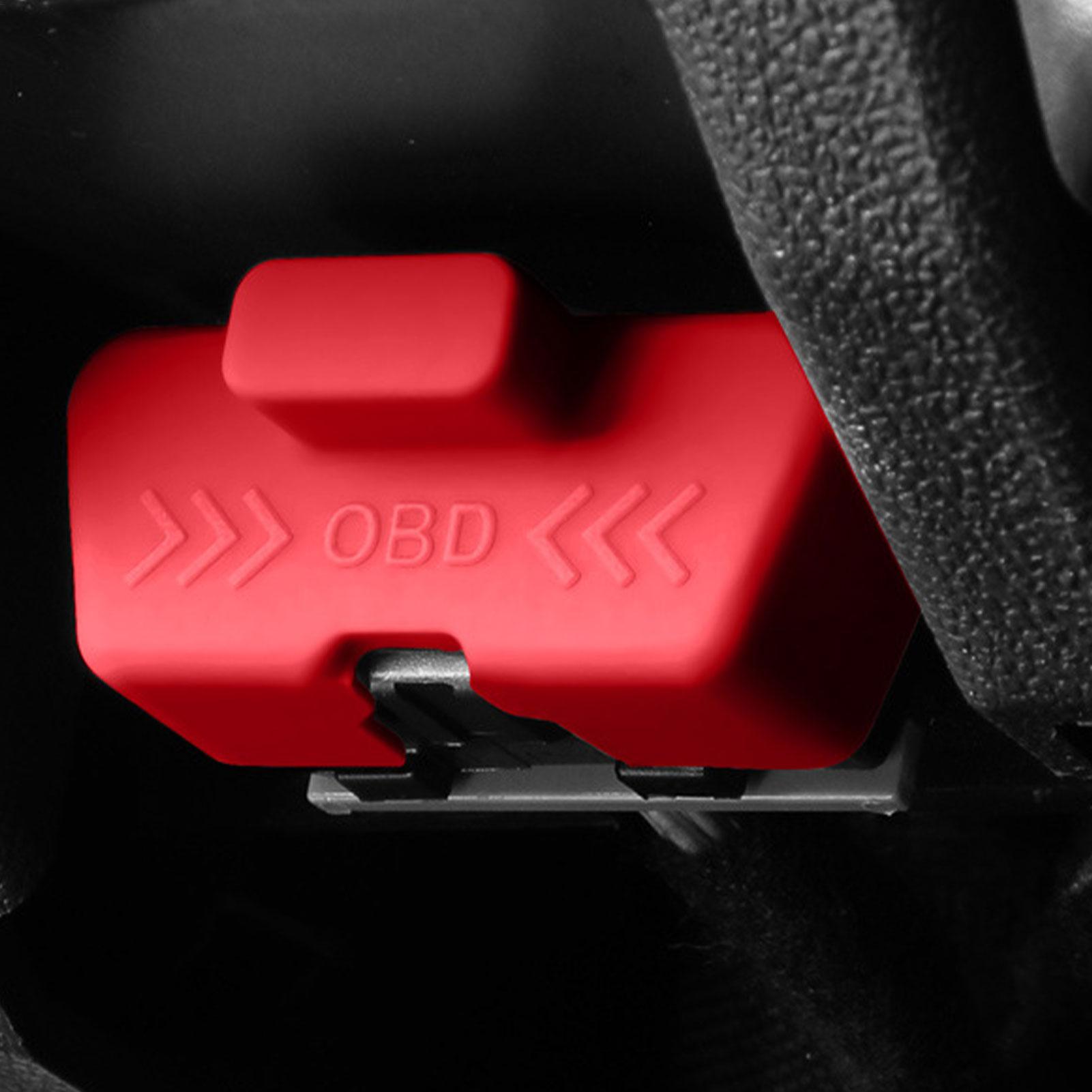 Men Accessories H&M - シリコーン車の OBD ポートカバー防水防錆一般的な保護スリーブ防塵耐久性のある詰まり防止キャップカーアクセサリー用