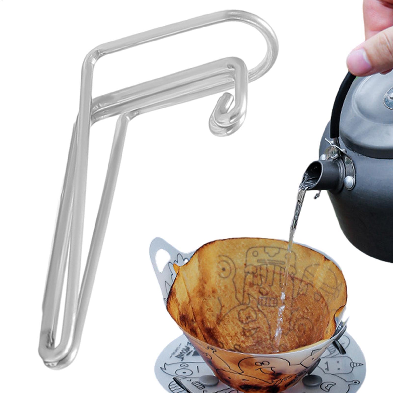 Men Accessories Guide - コーヒードリップ注ぎ口手淹れコーヒーワイヤーダイバーショナルノズルステンレス鋼キャンプ用ドリップコーヒースポットアクセサリーハイキング用