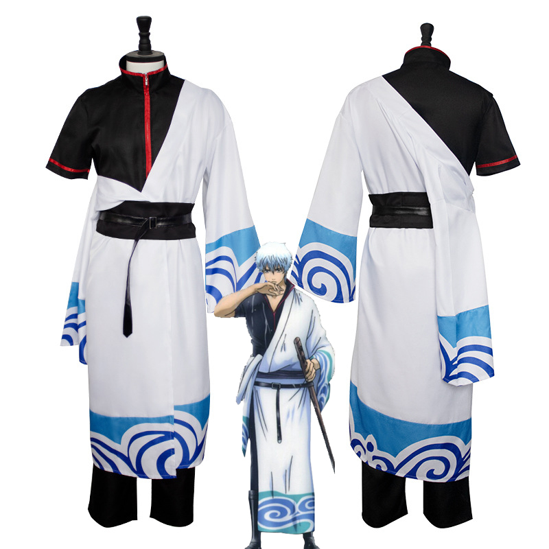 Men'S Kimono Accessories - 男性と女性のためのアニメintamacoupoコスチューム、聖パトリックの着物、日本のアニメーションスーツ、ハロウィーンギフト