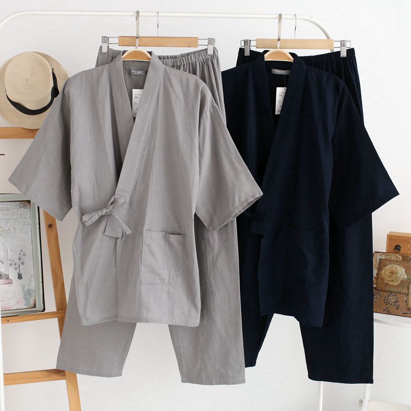 Men'S Kimono Accessories - 和風着物パンツ,カーディガン,バスローブ,パジャマ,カジュアルスタイル,2ユニット