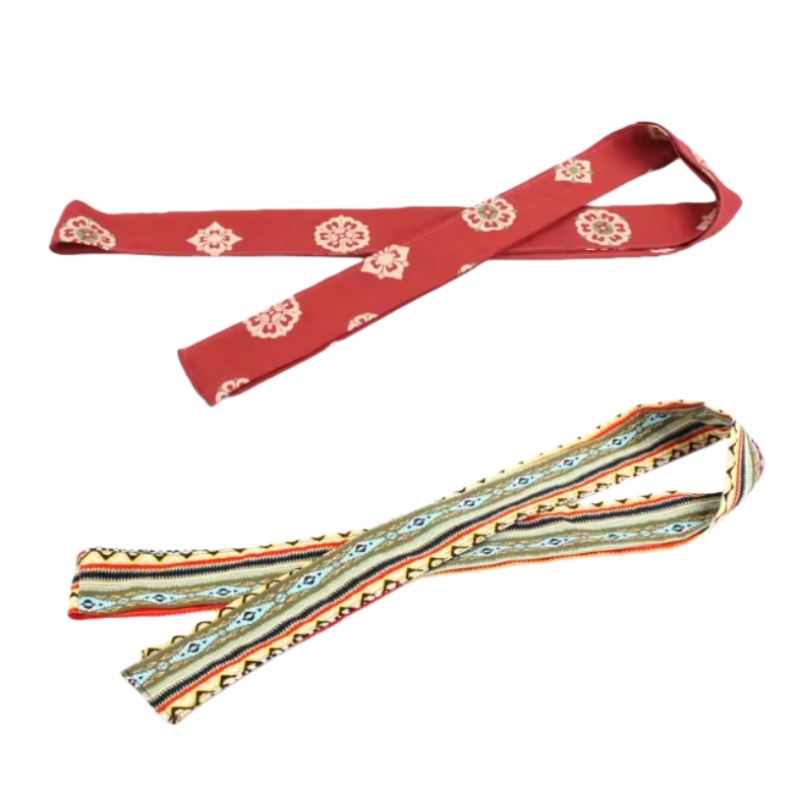 Men'S Kimono Accessories - 男性と女性の綿シルクベルトエスニックスタイル多用途ドレス漢服着物アクセサリー人工綿ウエストバンド 5x300CM