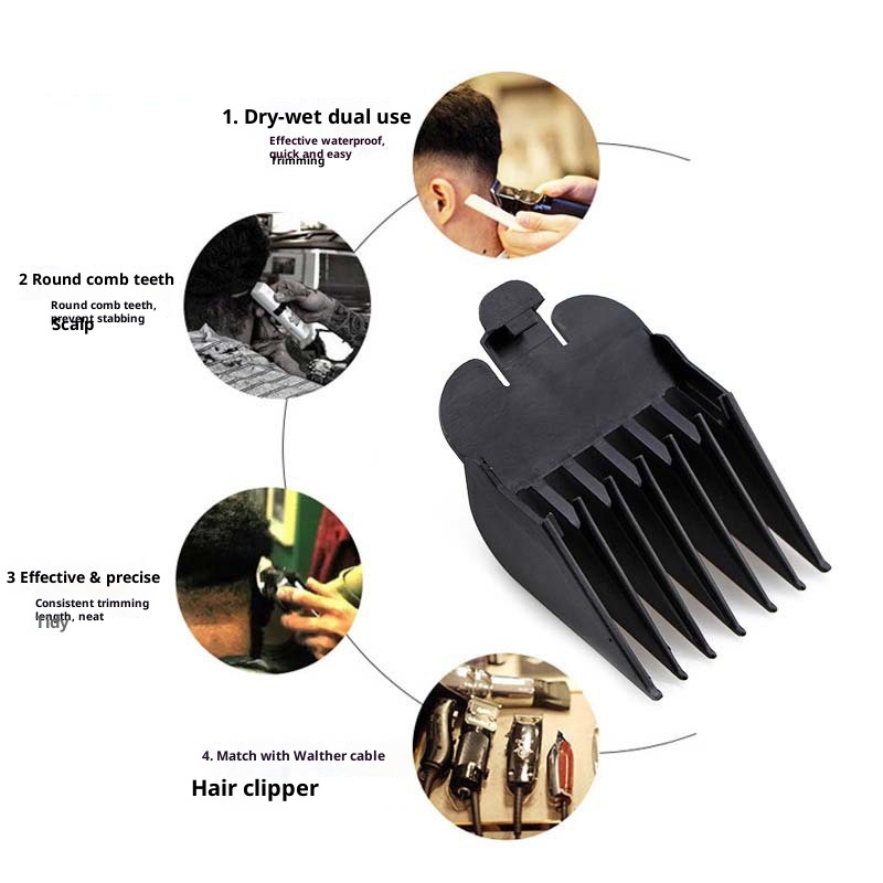 8グリッドサイズメンズヘアクリッパーリミットコームサロンバー - Men Accessories Guide のレビューと価格