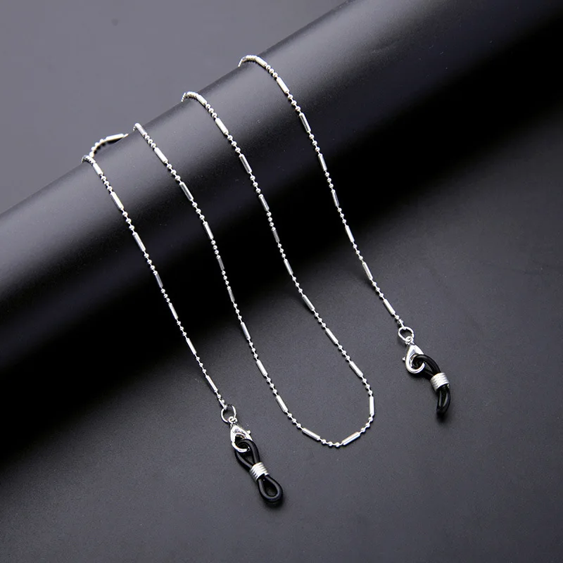 ファッションサングラスチェーン女性男性クラシックメタルフェイ - Men Accessories Neck Chain のレビューと価格