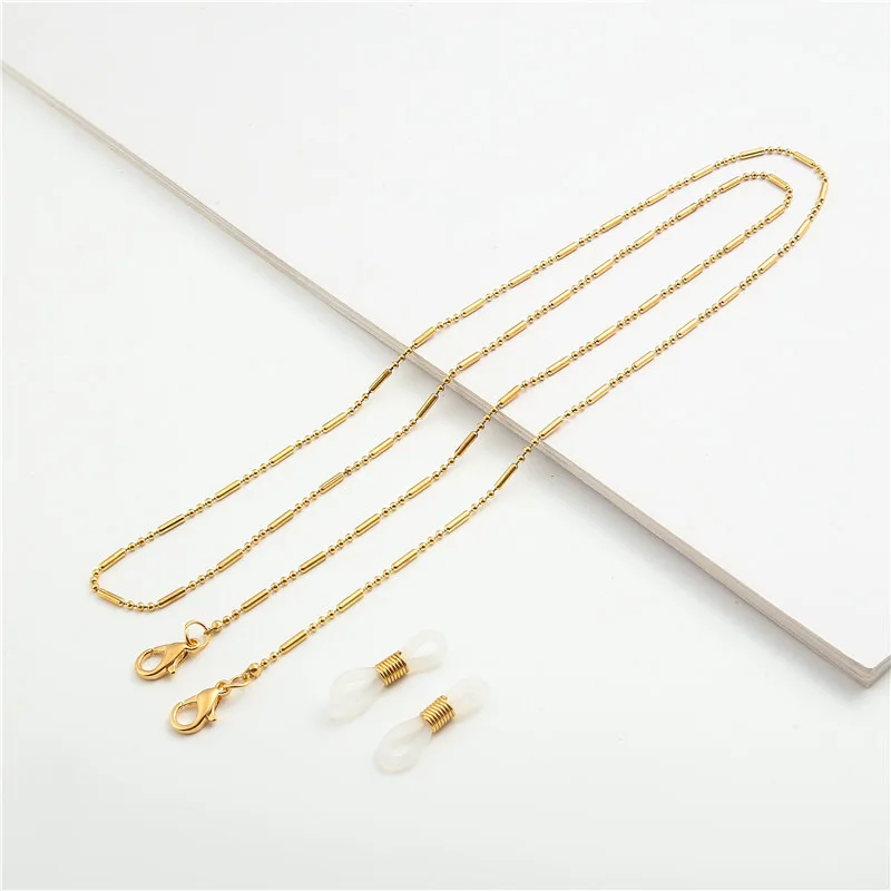 ファッションサングラスチェーン女性男性クラシックメタルフェイ - Men Accessories Neck Chain のレビューと価格