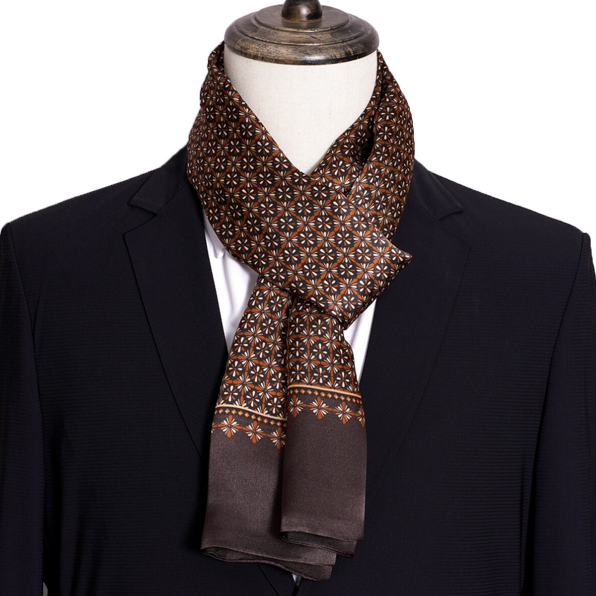 新作メンズストライプシルクスカーフ、売れ筋プレミアムシャツネ - Men Accessories Sale のレビューと価格