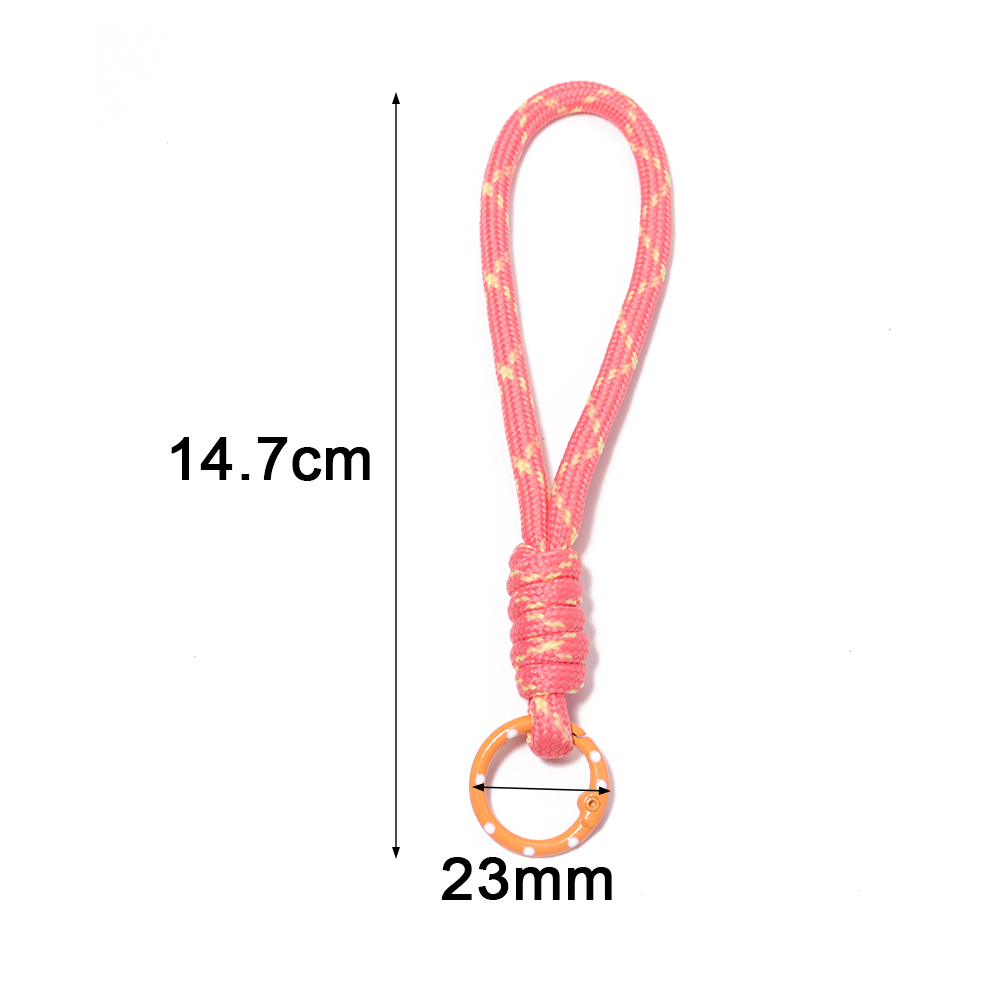 5 ピース/ロットカラフルな編組キーホルダー携帯電話ストラッ - Men'S Accessories Rings のレビューと価格