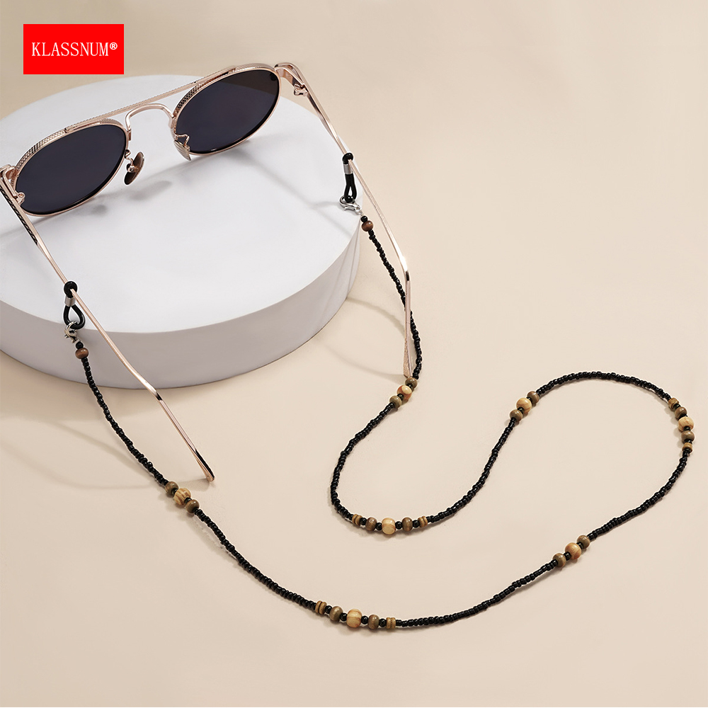 KLASSNUM ヴィンテージメガネストラップ男性女性ラウン - Men Accessories Neck Chain のレビューと価格