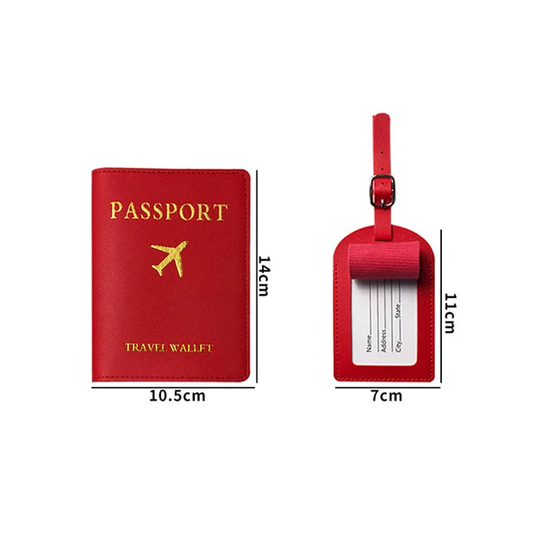 男性と女性のためのカラフルな合成皮革の荷物タグ,名前のカード - Men'S Accessories Wallet のレビューと価格