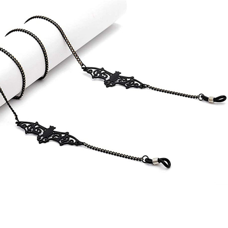 1-10 個ゴシックバット眼鏡チェーンサングラス用装飾メガネ - Men Accessories Neck Chain のレビューと価格