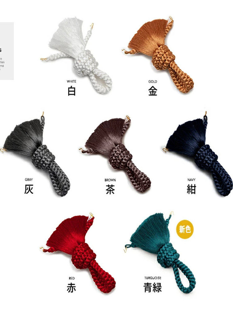 日本の着物男性用羽織結び目春着物コート装飾バックル伝統的な着 - Men'S Kimono Accessories のレビューと価格