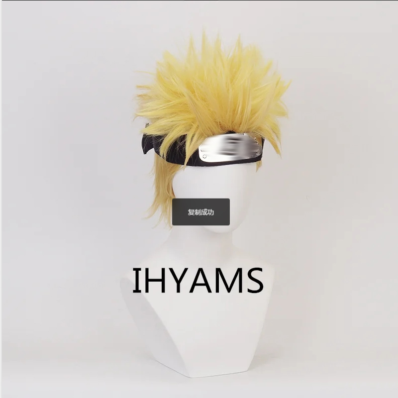 ショートコスプレウィッグ,耐熱ウィッグ,ゴールデンイエロー, - Men Accessories H&M のレビューと価格