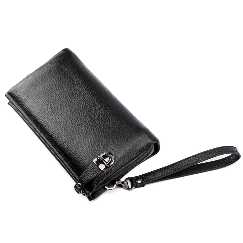 2025 ハンドバッグ男性本物の牛革韓国ロッククラッチ男性本 - Men'S Accessories Wallet のレビューと価格