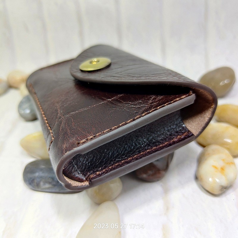 Blongk-男性用の小さな本革バッグ,カードホルダー,キー - Men'S Accessories Wallet のレビューと価格