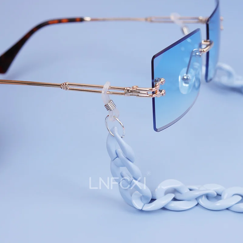 Jnpcxi-男性と女性のための滑り止めアクリルサングラスチ - Men Accessories Neck Chain のレビューと価格
