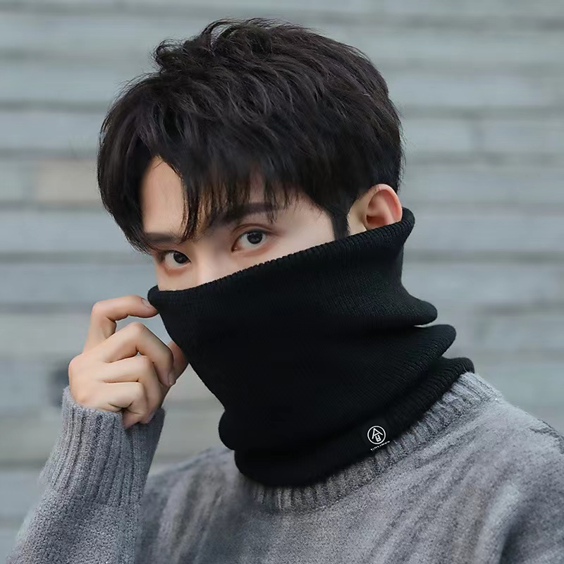 冬用ネックウォーマー スカーフ フリース裏地付き 防風ゲート - Men'S Accessories Rings のレビューと価格