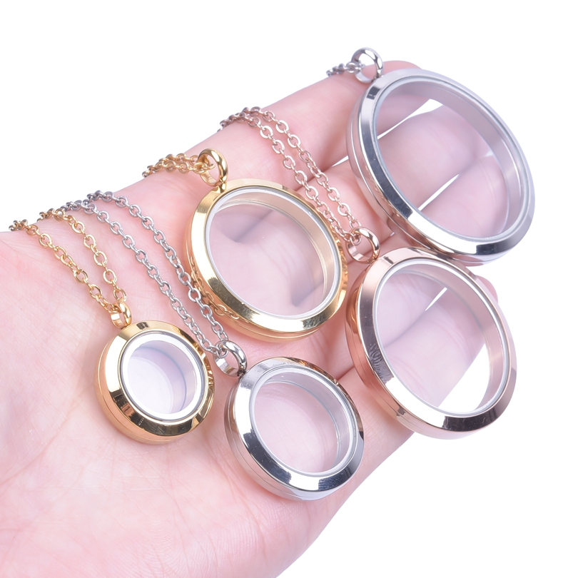 チャーム付きステンレススチールペンダントネックレス,女性と男 - Men Accessories Neck Chain のレビューと価格
