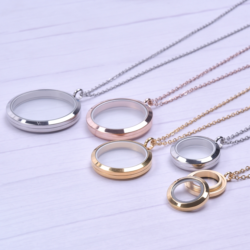 チャーム付きステンレススチールペンダントネックレス,女性と男 - Men Accessories Neck Chain のレビューと価格