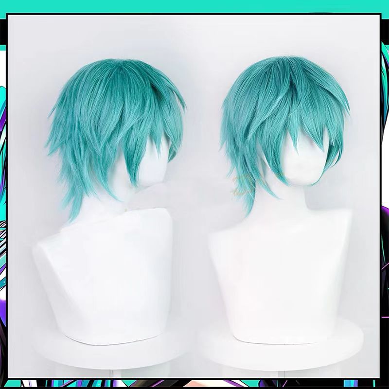 Mikuo コスプレウィッグアニメミクブルーショートヘアアク - Men Accessories H&M のレビューと価格
