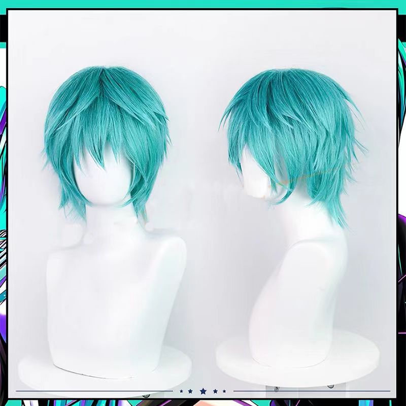 Mikuo コスプレウィッグアニメミクブルーショートヘアアク - Men Accessories H&M のレビューと価格