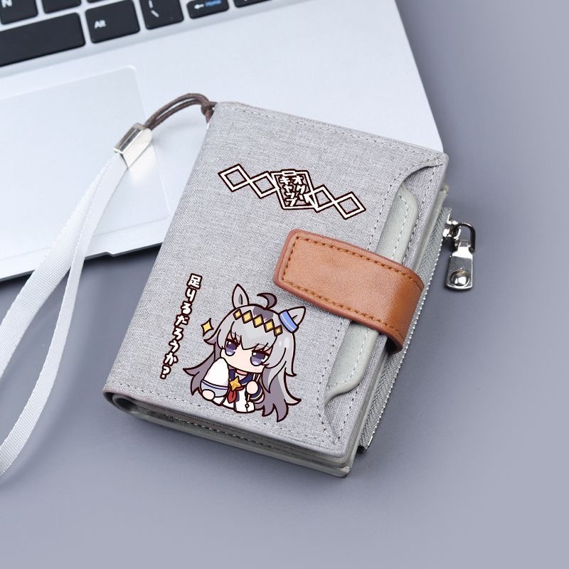日本のアニメリトルクリハットショートコスプレ財布ハンドヘルド - Men'S Accessories Wallet のレビューと価格