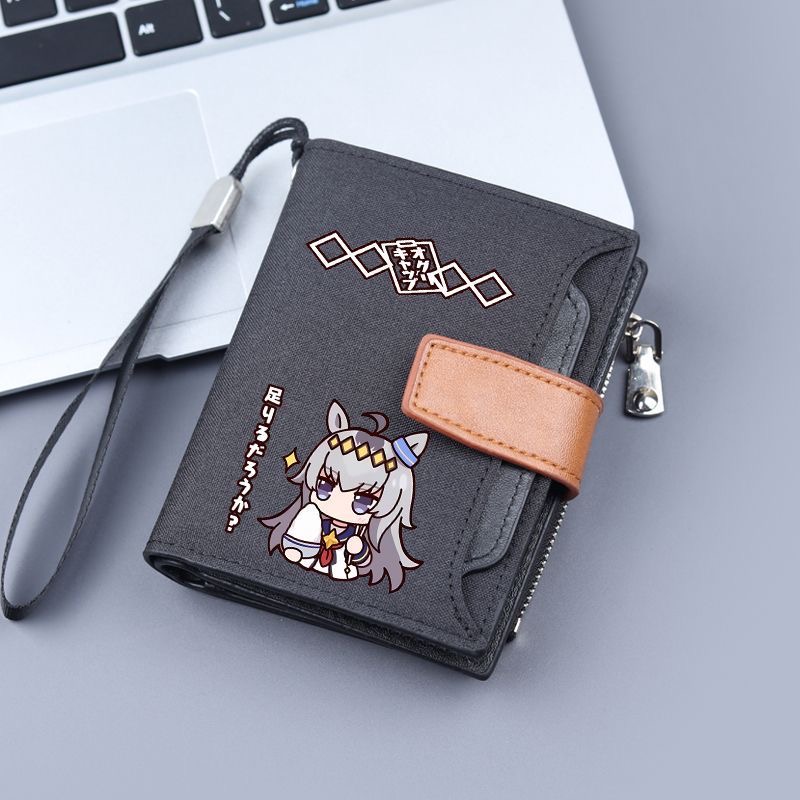 日本のアニメリトルクリハットショートコスプレ財布ハンドヘルド - Men'S Accessories Wallet のレビューと価格