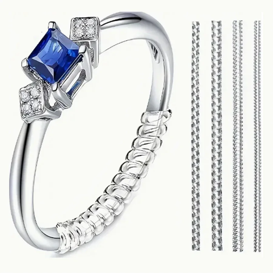 4/8個-リングサイズ調整器-目に見えないリングプロテクター - Men'S Accessories Rings のレビューと価格
