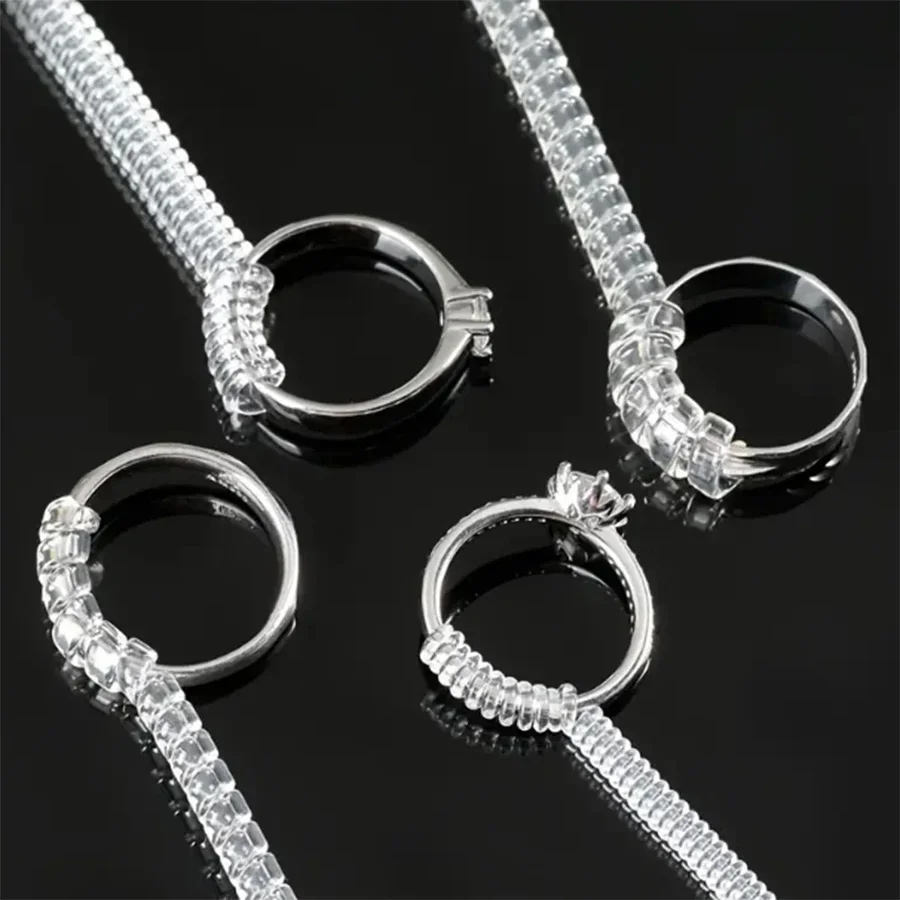 4/8個-リングサイズ調整器-目に見えないリングプロテクター - Men'S Accessories Rings のレビューと価格