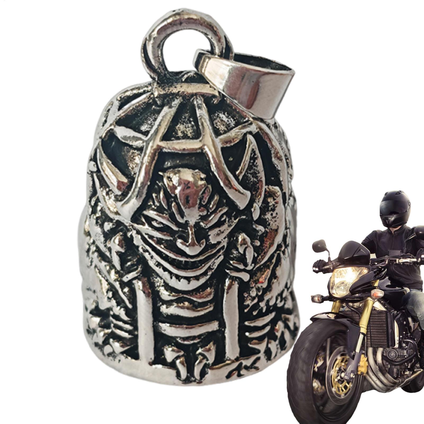 オートバイスタイルレトロケージ悪魔乗馬ラッキーベルオートバイ - Mens Accessories Style のレビューと価格
