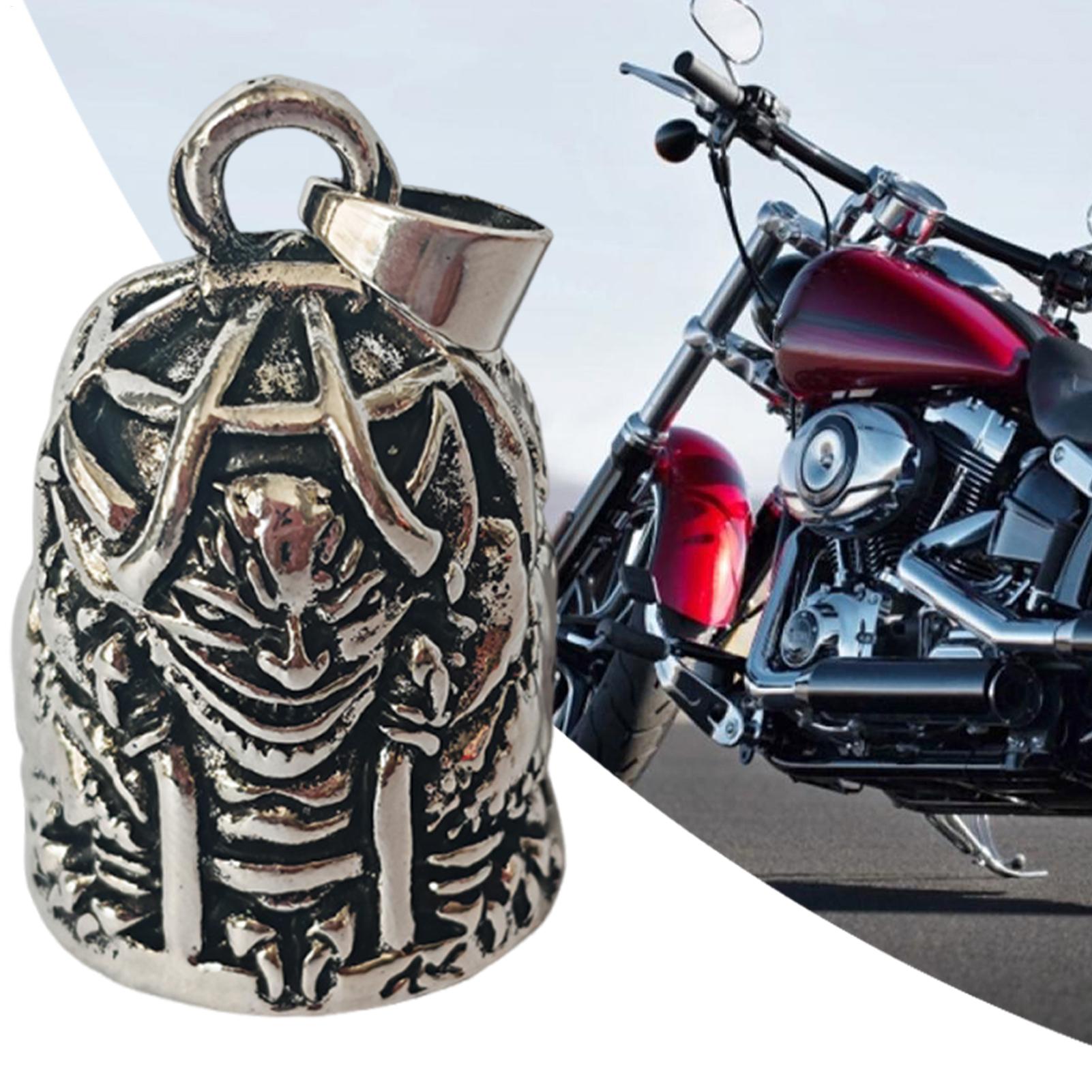 オートバイスタイルレトロケージ悪魔乗馬ラッキーベルオートバイ - Mens Accessories Style のレビューと価格