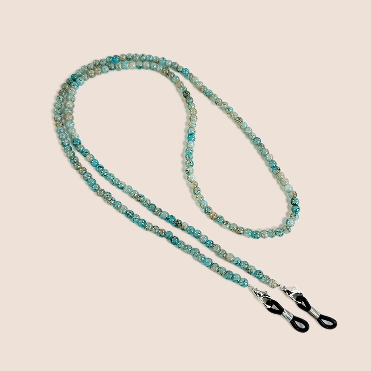中国風ガラスビーズ眼鏡チェーンカラフルな手作りレトロ紛失防止 - Men Accessories Neck Chain のレビューと価格