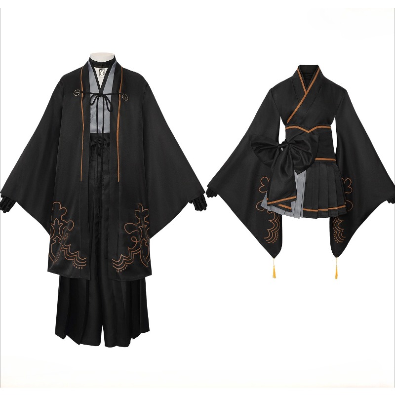ニーア オートマタ ヨルハ2号B型 9S 2B 着物 コスプ - Men'S Kimono Accessories のレビューと価格