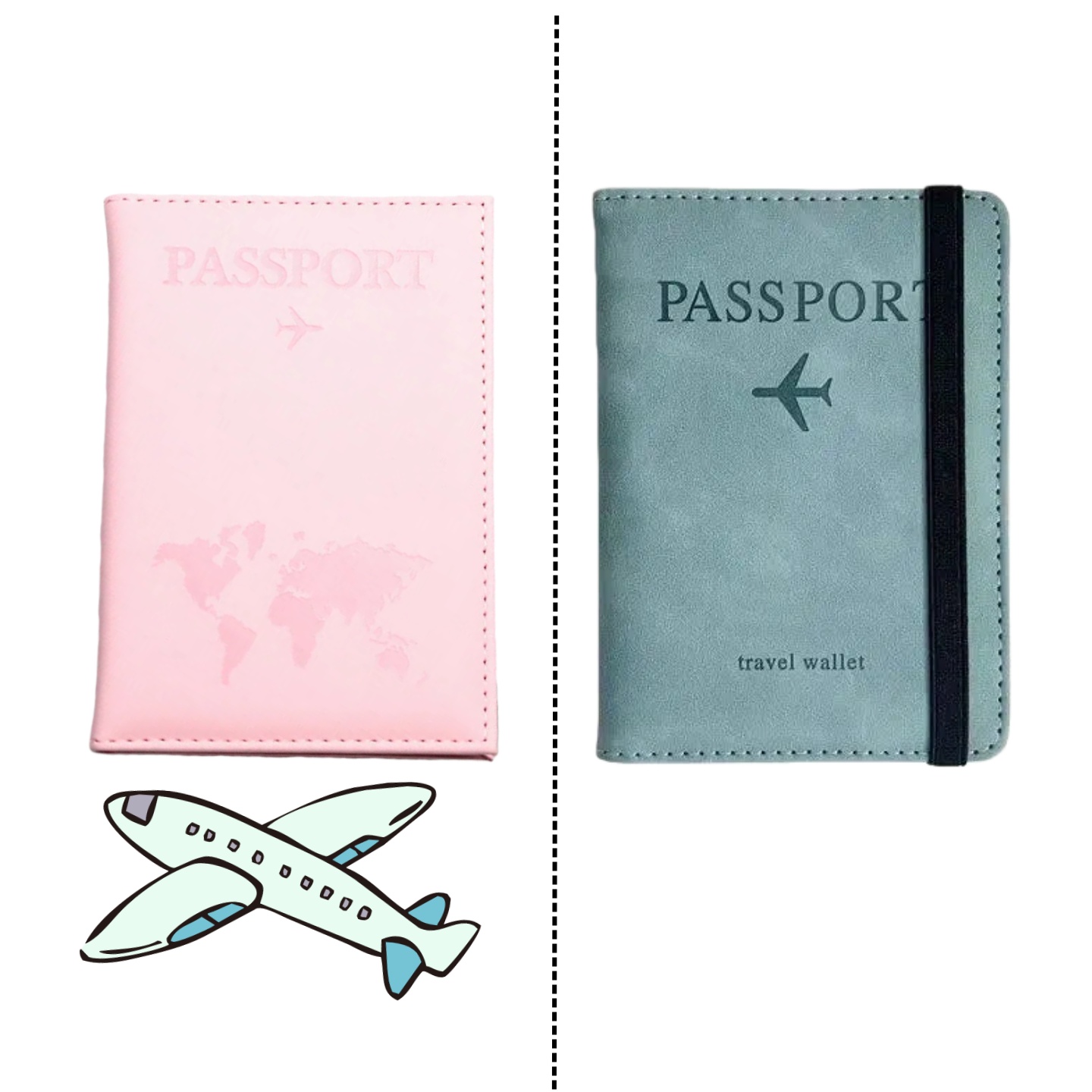 ヴィンテージ RFID パスポートカバー 女性＆男性用 -  - Men'S Accessories Wallet のレビューと価格