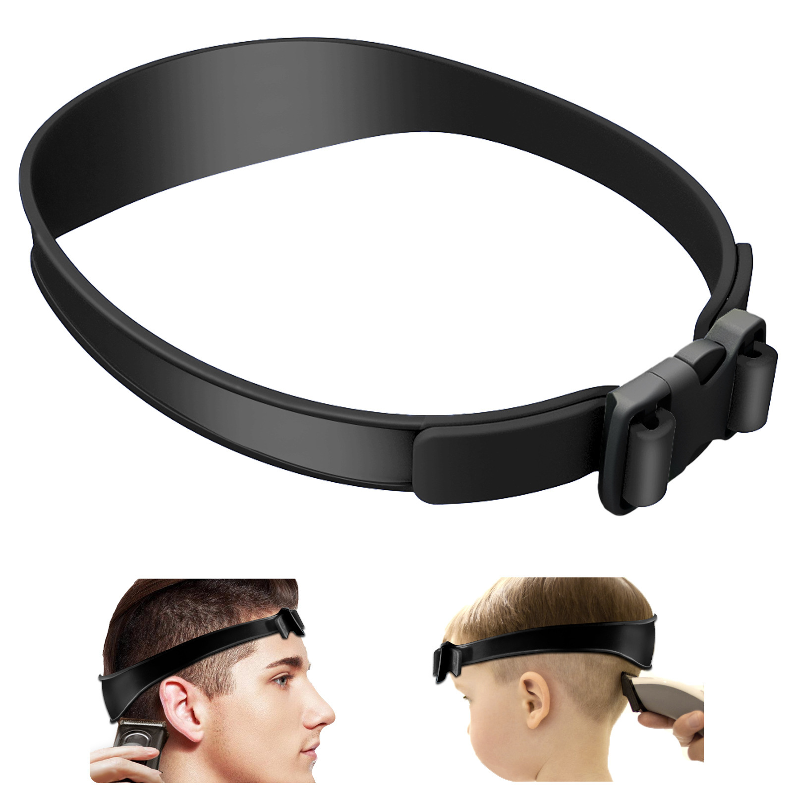 DIY メンズホームヘアカットカーブヘッドバンドソフトシリコ - Men Accessories Guide のレビューと価格
